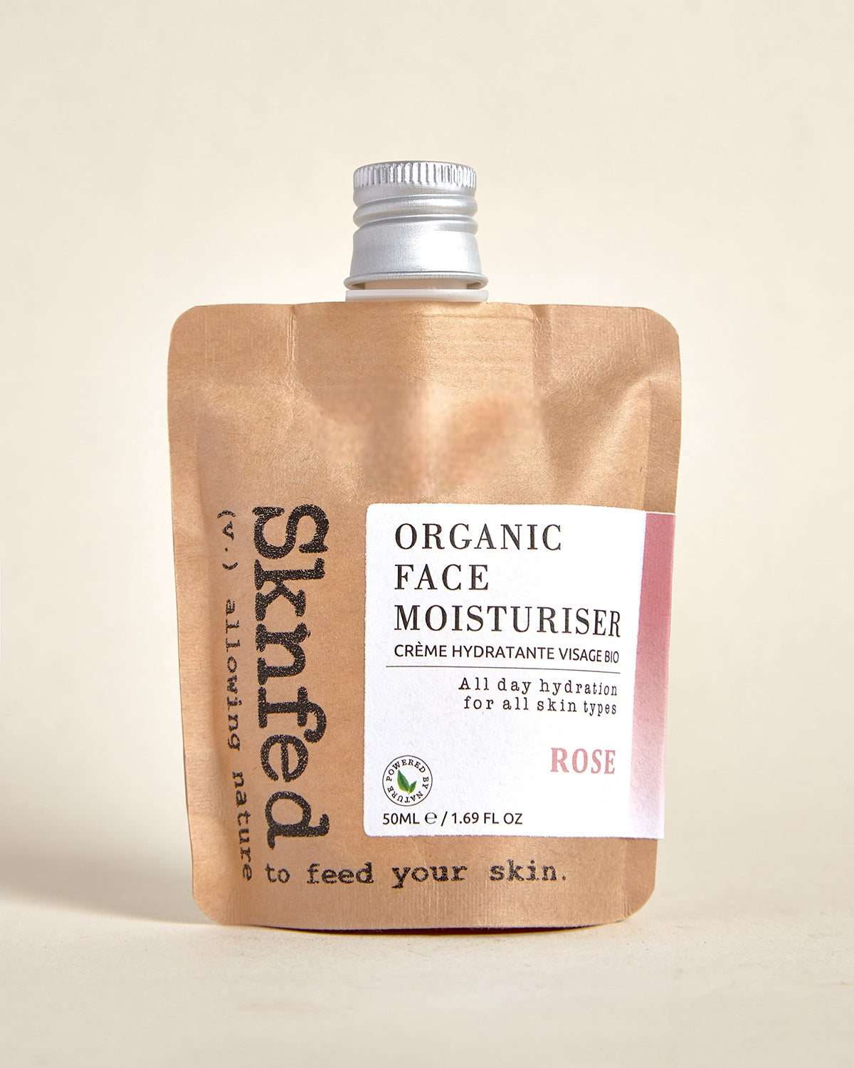 ORGANIC FACE MOISTURISER ROSE