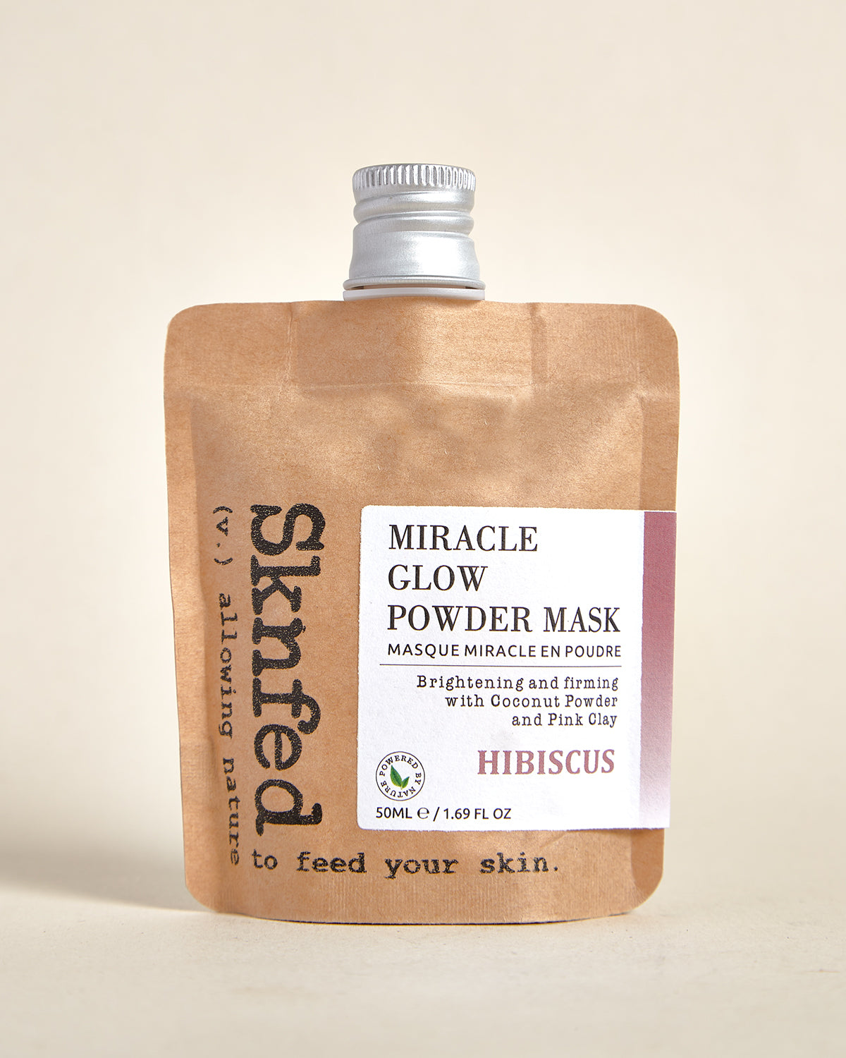 MIRACLE GLOW POWDER MASK WITH HIBISCUS