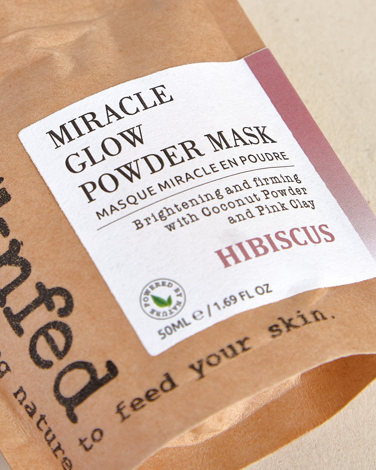 MIRACLE GLOW POWDER MASK WITH HIBISCUS