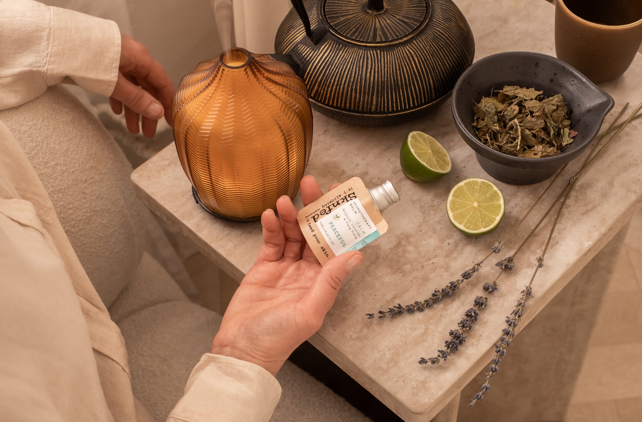AROMATHERAPY BALM - PEACEFUL