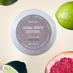 ORGANIC SHEA BODY BUTTER WITH MANGO AND AVOCADO