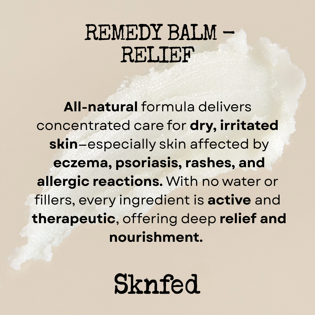 NATURAL REMEDY BALM - RELIEF