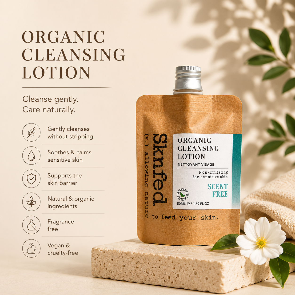 Sensitive Skin Ritual - Natural Skincare Set for Reactive Skin