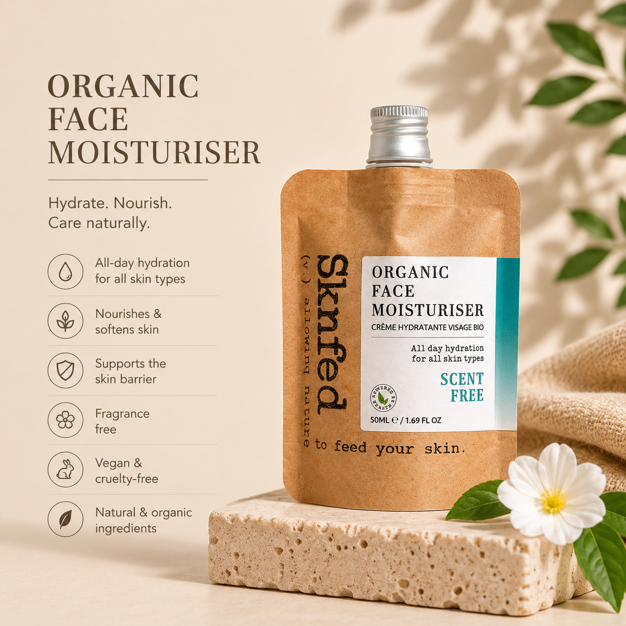 Sensitive Skin Ritual - Natural Skincare Set for Reactive Skin