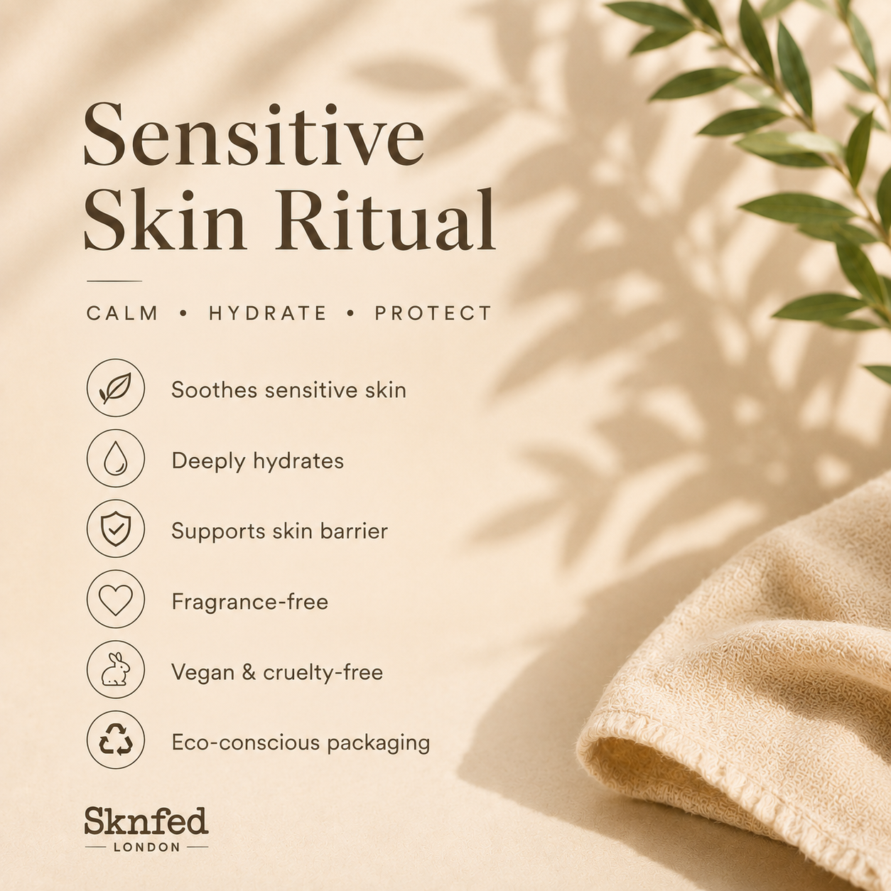 Sensitive Skin Ritual - Natural Skincare Set for Reactive Skin