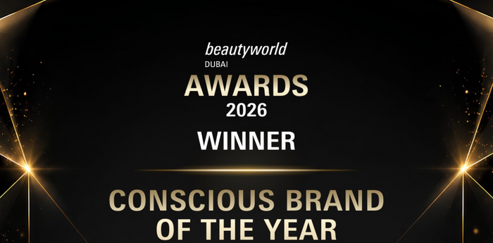Beautyworld Dubai Awards 2026 winner, Conscious Brand of the Year