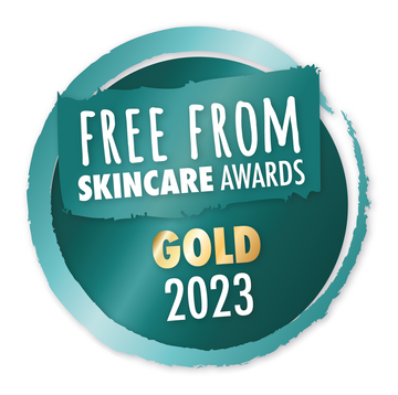 Free From Skincare Awards gold 2023